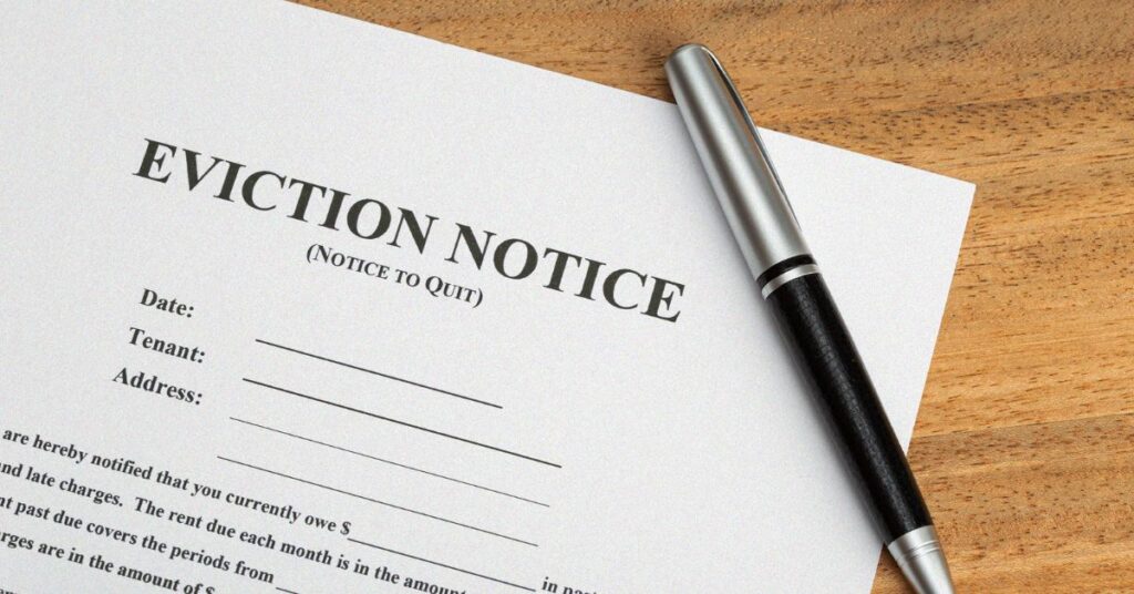 what to do when you receive an eviction notice