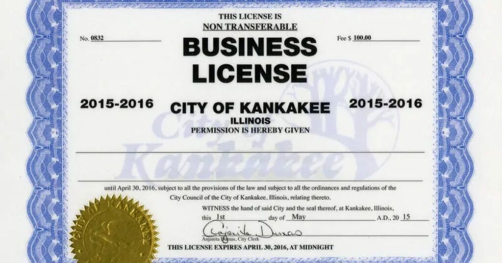 Cost of Business Licenses in California